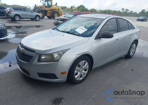 2012 Chevrolet Cruze Ls from USA, damaged, VIN 1G1PC5SH6C7112845